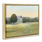Stupell Industries Rural Countryside Cottage Framed Floater Canvas Wall Art